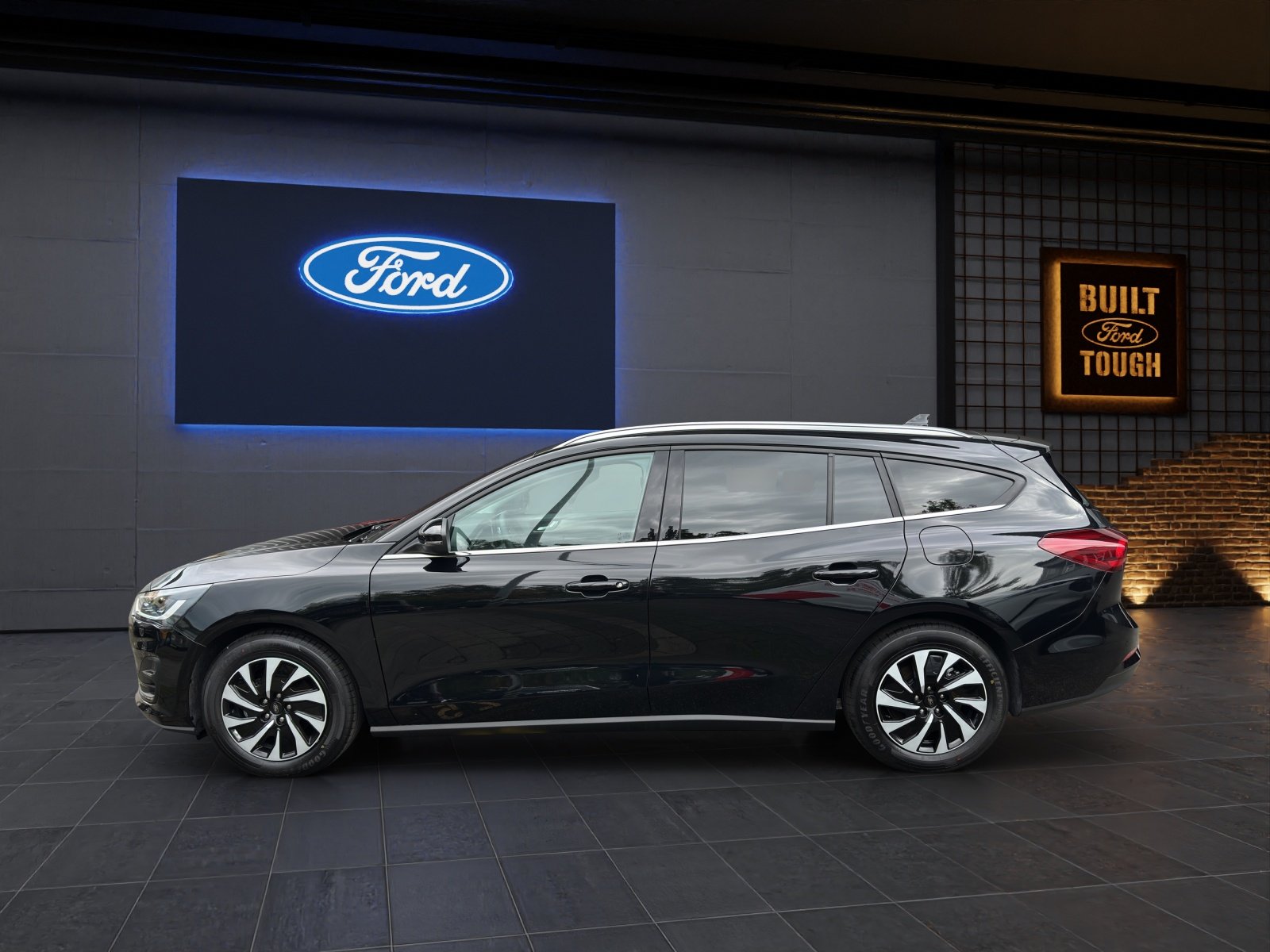 FORD Focus Kombi 1.0i EcoBoost Hybrid 155 PS Titanium X AUTOMAT, Mild-Hybrid Benzin/Elektro, Neuwagen, Automat - 2