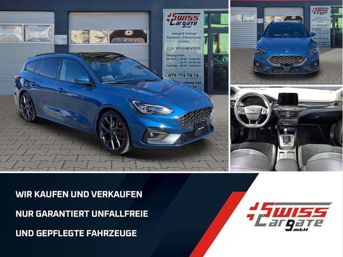 FORD Focus ST 2.3 EcoBoost ST mit Panoramadach + AHK, Benzina, Occasioni / Usate, Manuale