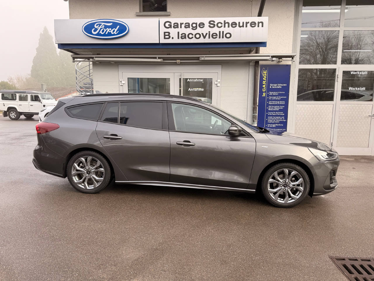 FORD Focus Station Wagon 1.0i EcoB Hybrid 155 ST-Line Style, Hybride Léger Essence/Électricité, Occasion / Utilisé, Automatique - 7
