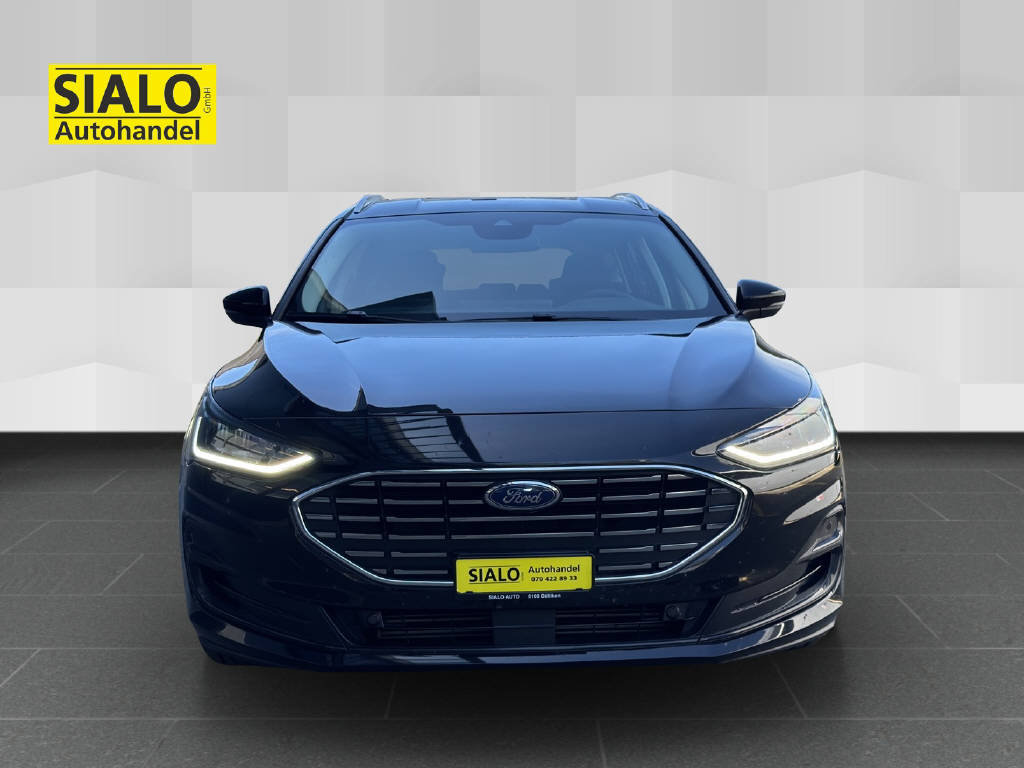 FORD Focus Station Wagon 1.0i EcoB Hybrid 155 Titanium X, Mild-Hybrid Benzin/Elektro, Occasion / Gebraucht, Automatik - 2