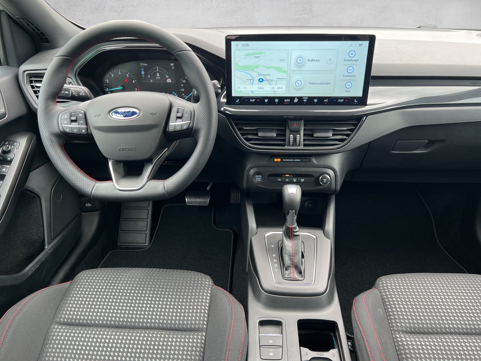 FORD Focus 1.0 MHEV ST-Line Automat, Hybride Léger Essence/Électricité, Occasion / Utilisé, Automatique - 6