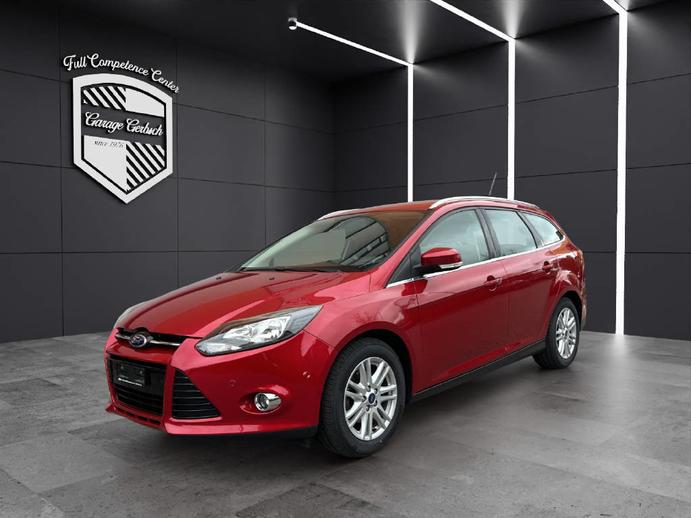 FORD Focus Station Wagon 1.0i EcoB 125 Titanium, Benzin, Occasion / Gebraucht, Handschaltung