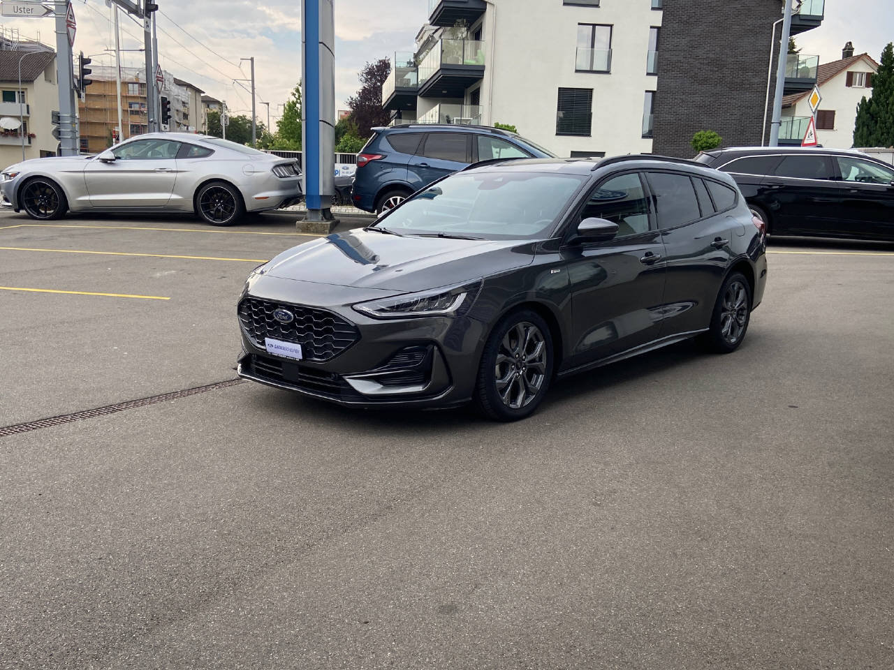 FORD Focus Station Wagon 1.0i EcoB Hybrid 155 ST-Line, Hybride Leggero Benzina/Elettrica, Occasioni / Usate, Automatico - 3