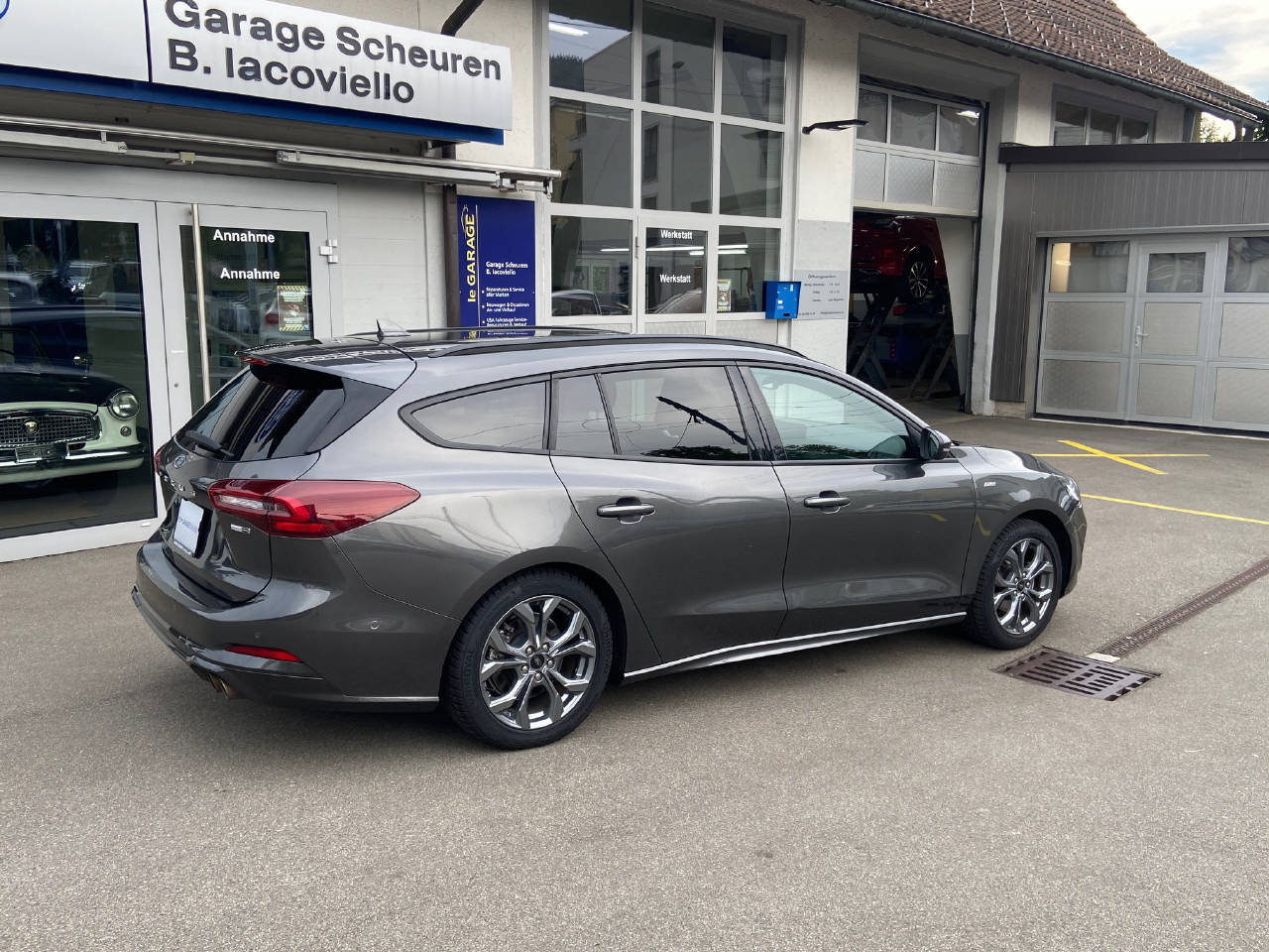 FORD Focus Station Wagon 1.0i EcoB Hybrid 155 ST-Line, Hybride Leggero Benzina/Elettrica, Occasioni / Usate, Automatico - 6