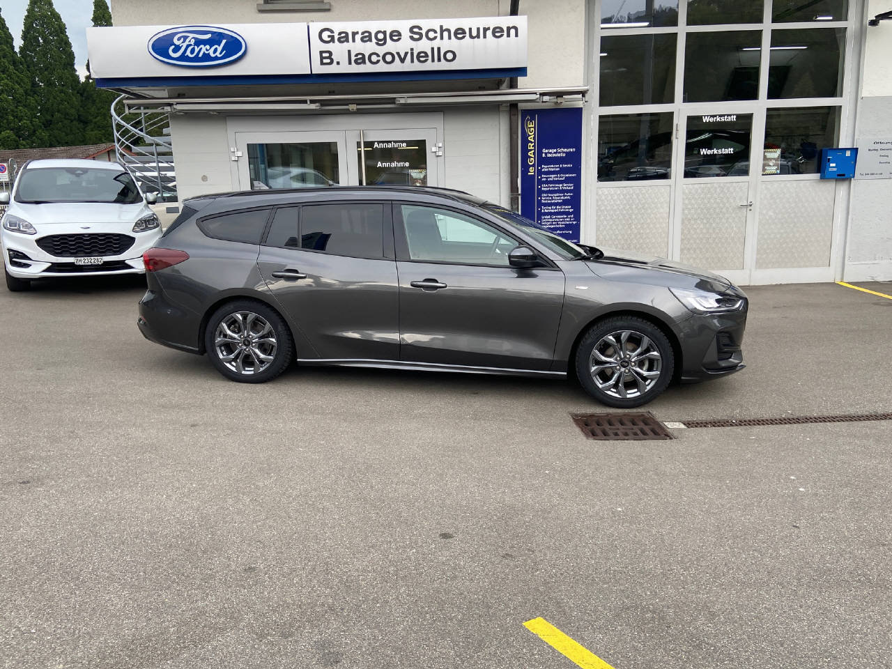 FORD Focus Station Wagon 1.0i EcoB Hybrid 155 ST-Line, Hybride Leggero Benzina/Elettrica, Occasioni / Usate, Automatico - 7