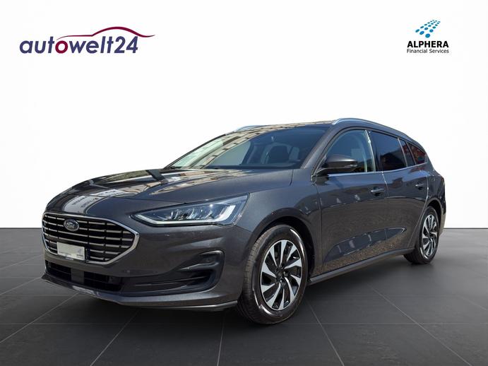 FORD Focus 1.0 MHEV Titanium X Automat, Mild-Hybrid Benzin/Elektro, Occasion / Gebraucht, Automatik