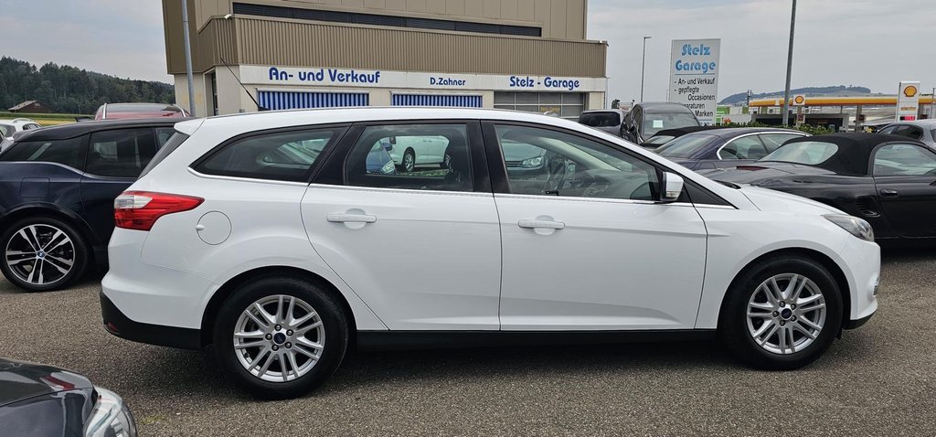 FORD Focus Station Wagon 1.6i Ti-VCT 125 Titanium, Benzin, Occasion / Gebraucht, Automatik - 7