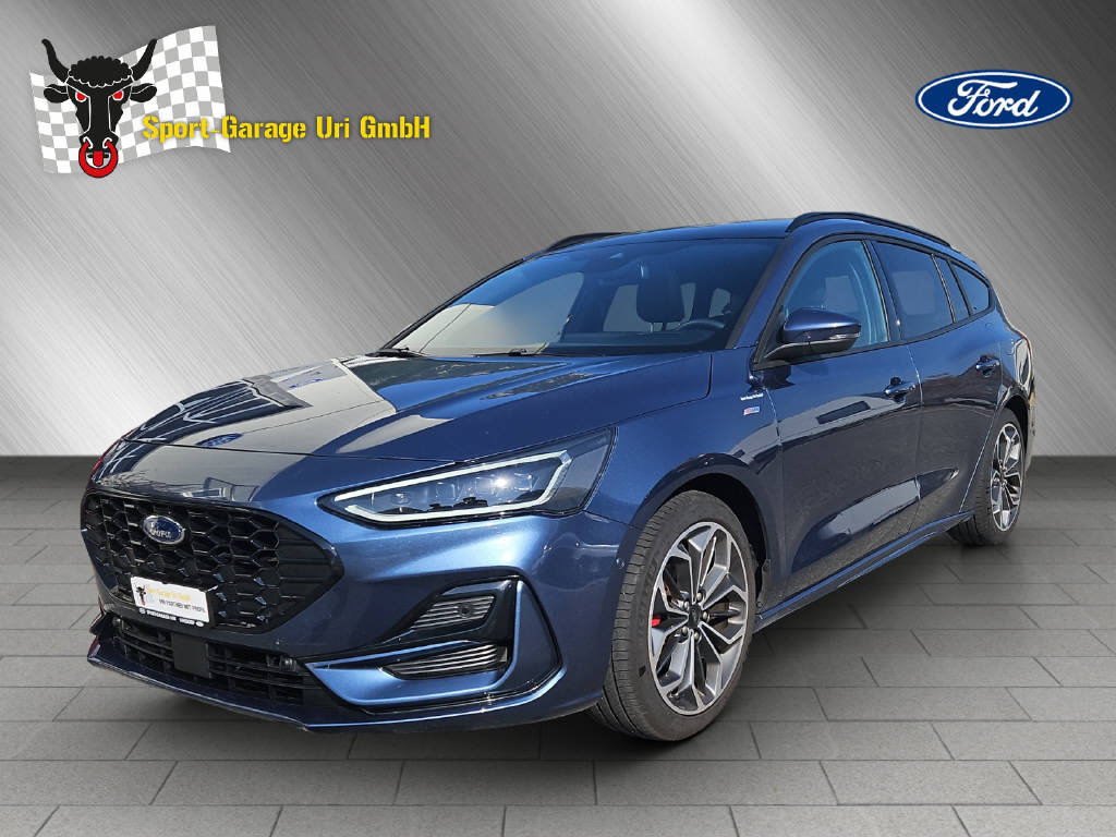 FORD Focus Station Wagon 1.0i EcoB Hybrid 155 ST-Line X, Mild-Hybrid Benzin/Elektro, Occasion / Gebraucht, Handschaltung - 2
