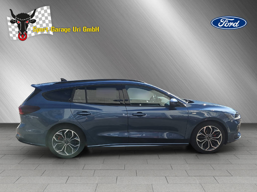 FORD Focus Station Wagon 1.0i EcoB Hybrid 155 ST-Line X, Mild-Hybrid Benzin/Elektro, Occasion / Gebraucht, Handschaltung - 7