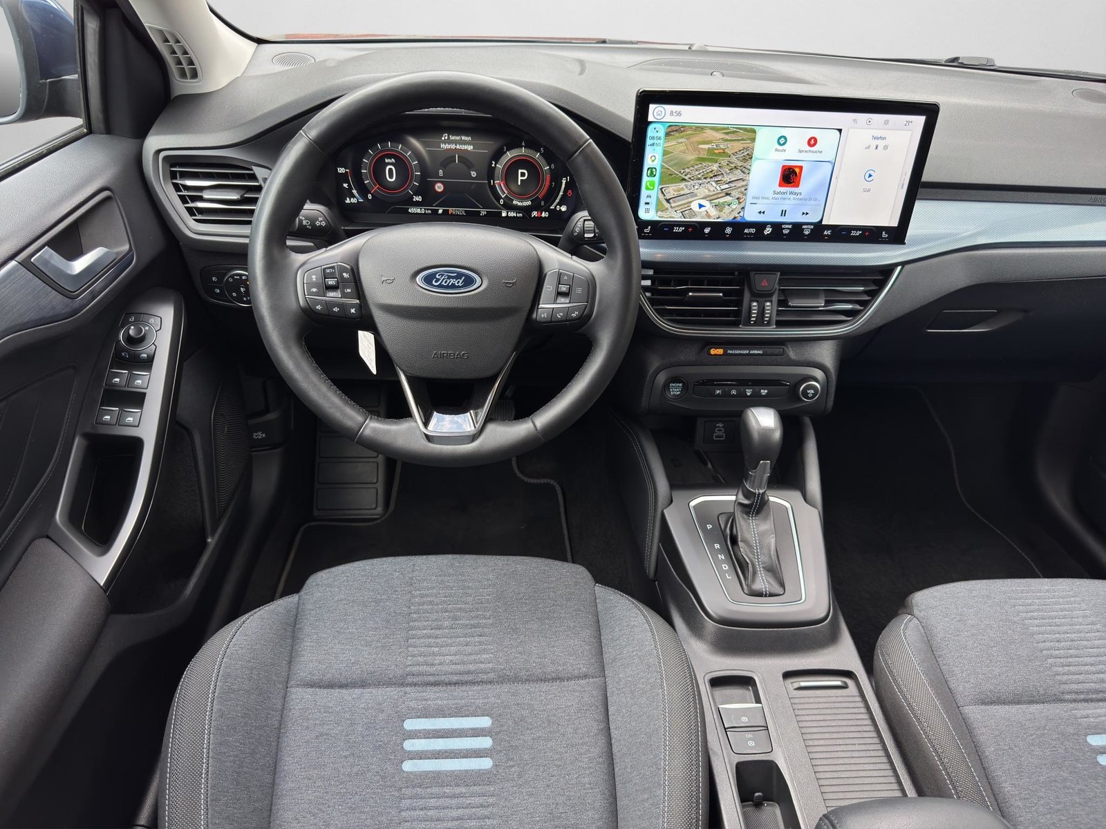 FORD Focus 1.0i EcoB Hybrid 155 Active X, Hybride Léger Essence/Électricité, Occasion / Utilisé, Automatique - 4