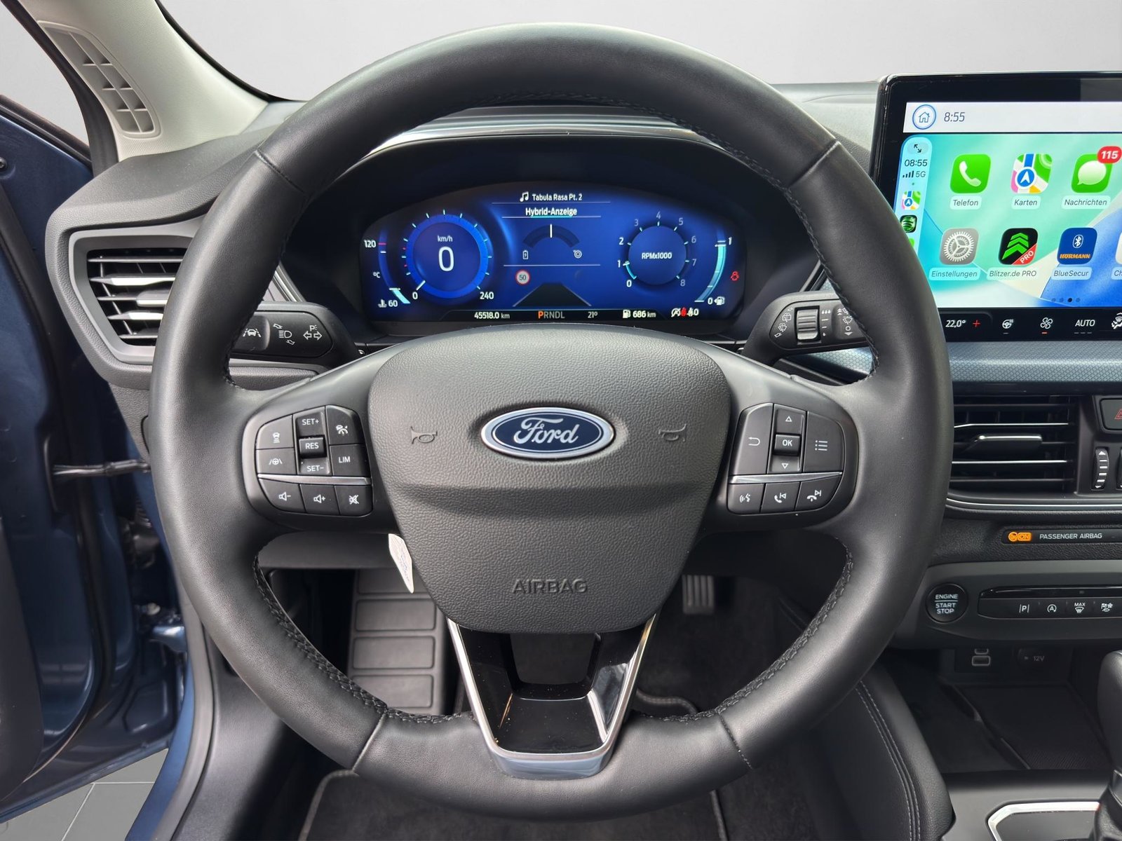 FORD Focus 1.0i EcoB Hybrid 155 Active X, Hybride Léger Essence/Électricité, Occasion / Utilisé, Automatique - 5