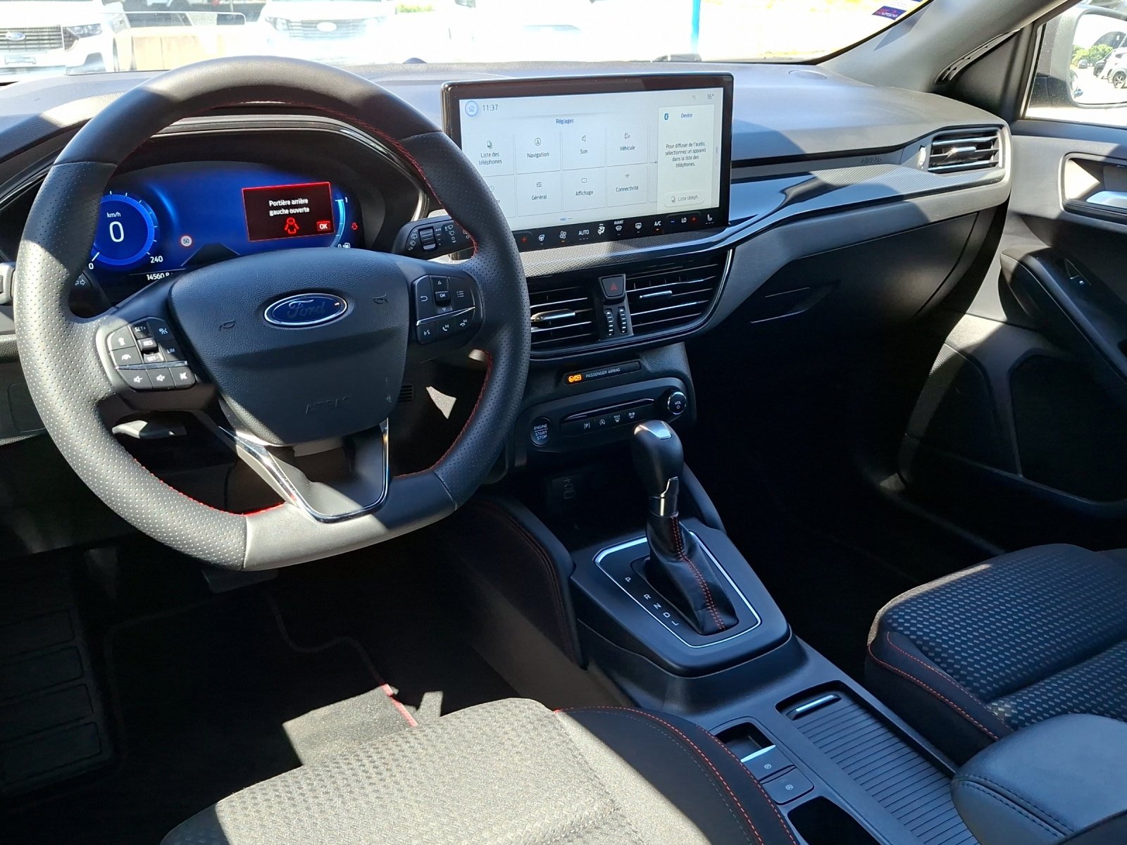 FORD Focus 1.0 MHEV Titanium X Automatique, Hybride Léger Essence/Électricité, Occasion / Utilisé, Automatique - 7