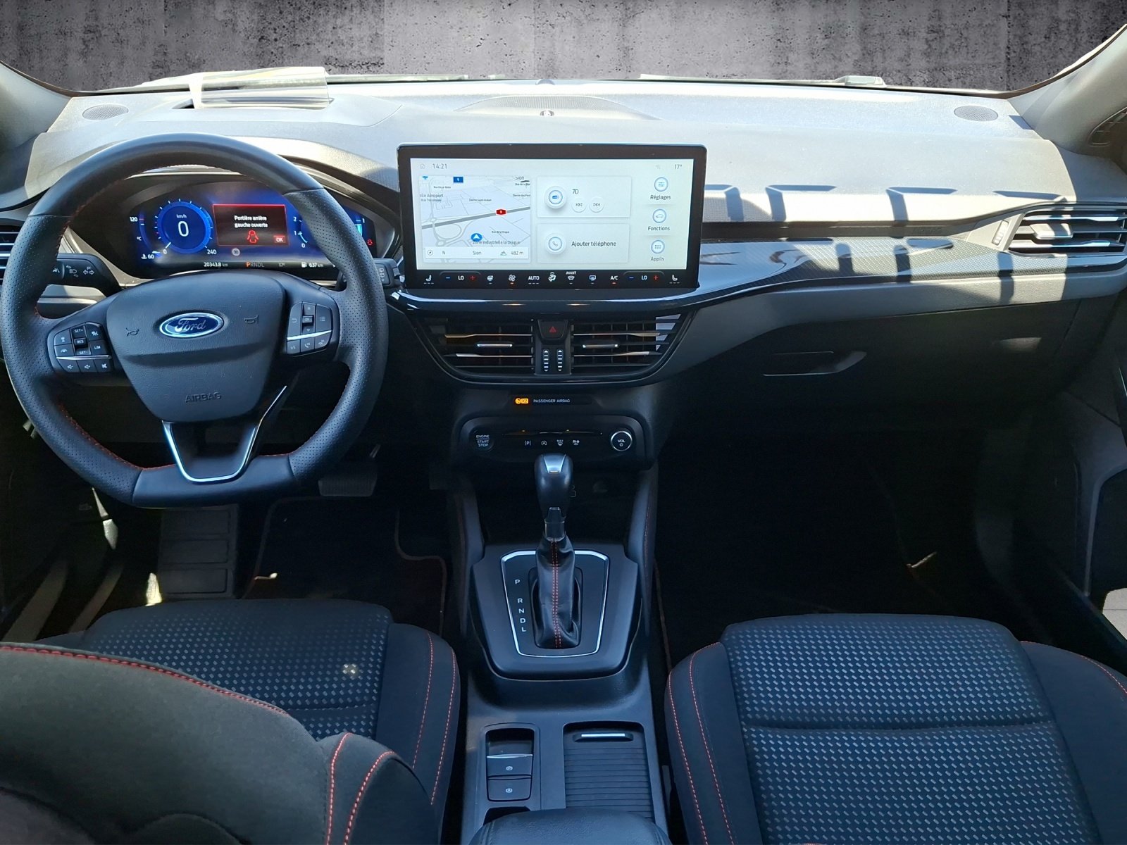 FORD Focus 1.0 MHEV Titanium X Automat, Hybride Léger Essence/Électricité, Occasion / Utilisé, Automatique - 7