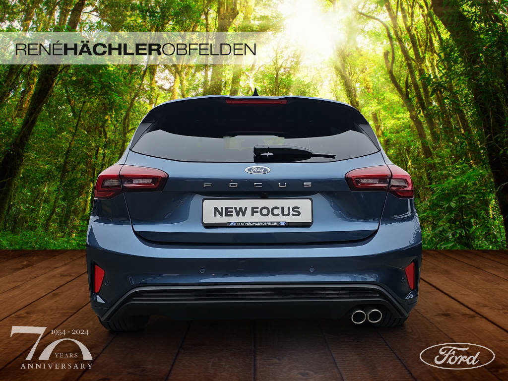 FORD Focus 1.0i EcoB Hybrid 155 ST-Line X, Mild-Hybrid Petrol/Electric, Ex-demonstrator, Automatic - 3