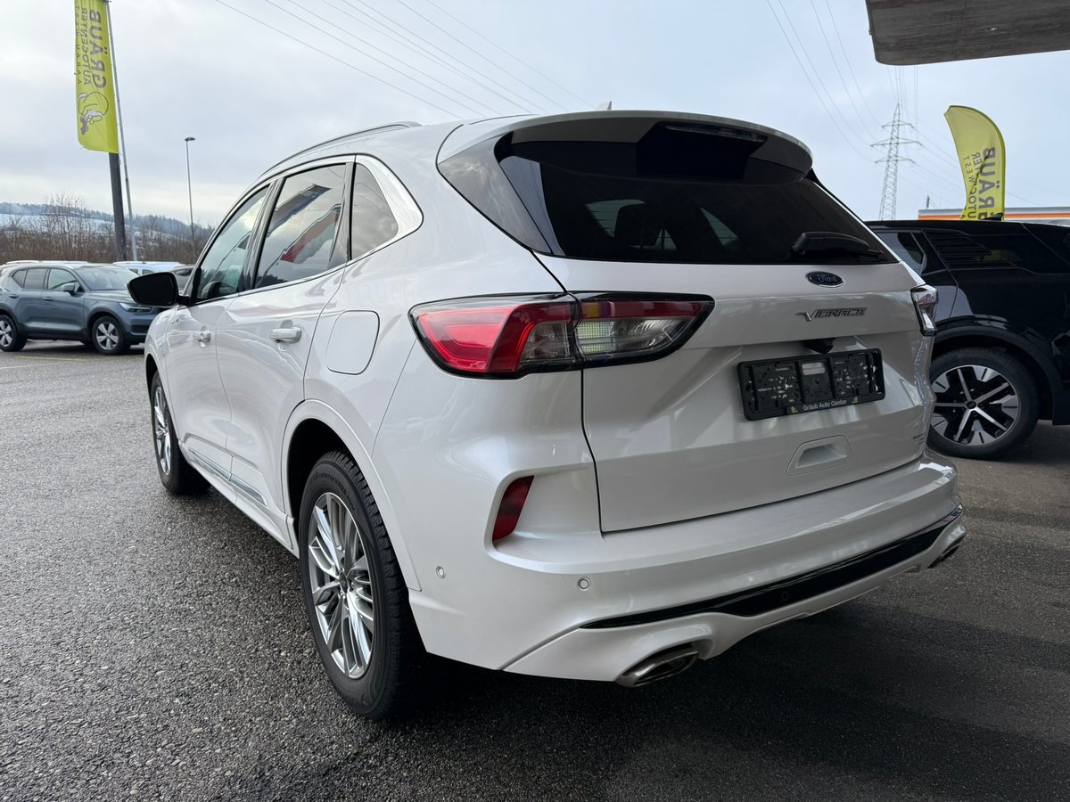 FORD Kuga 2.5 PHEV Vignale 2WD PERLWEISS, Hybride Rechargeable Essence/Électricité, Occasion / Utilisé, Automatique - 5