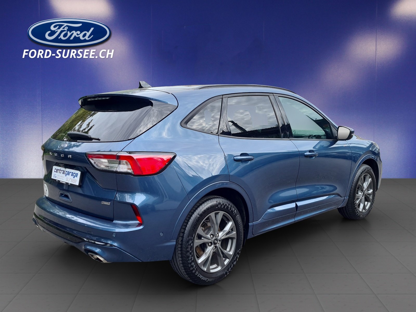 FORD Kuga 2.5i PHEV Plug-in-HYBRID 225 PS ST-Line X AUTOMAT, Plug-in-Hybrid Benzin/Elektro, Occasion / Gebraucht, Automatik - 4