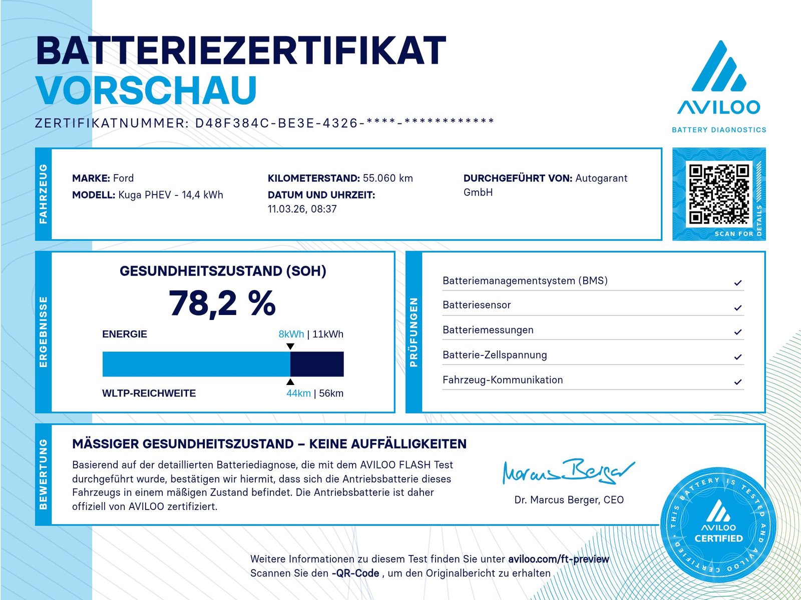 FORD Kuga 2.5 PHEV ST-Line 2WD, Hybride Rechargeable Essence/Électricité, Occasion / Utilisé, Automatique - 2