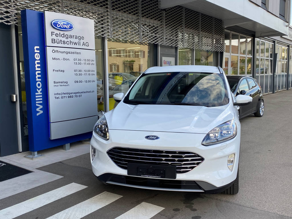 FORD Kuga 2.0 EcoBlue Hybrid Titanium X 2WD, Mild-Hybrid Diesel/Elektro, Occasion / Gebraucht, Handschaltung - 2