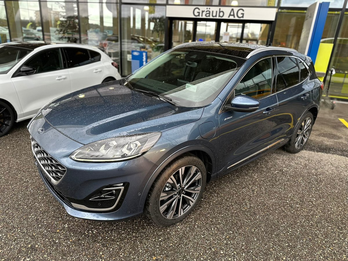 FORD Kuga 2.5 PHEV Vignale 2WD blue, Plug-in-Hybrid Benzin/Elektro, Vorführwagen, Automatik - 3