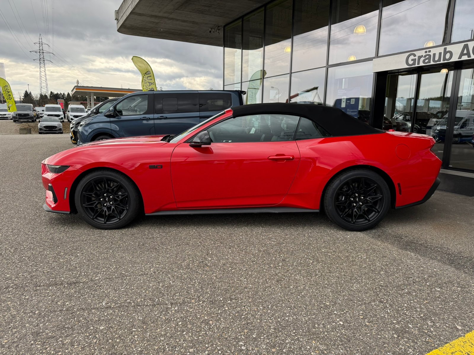 FORD Mustang Convertible 5.0 V8 GT Automat, Petrol, New car, Automatic - 4