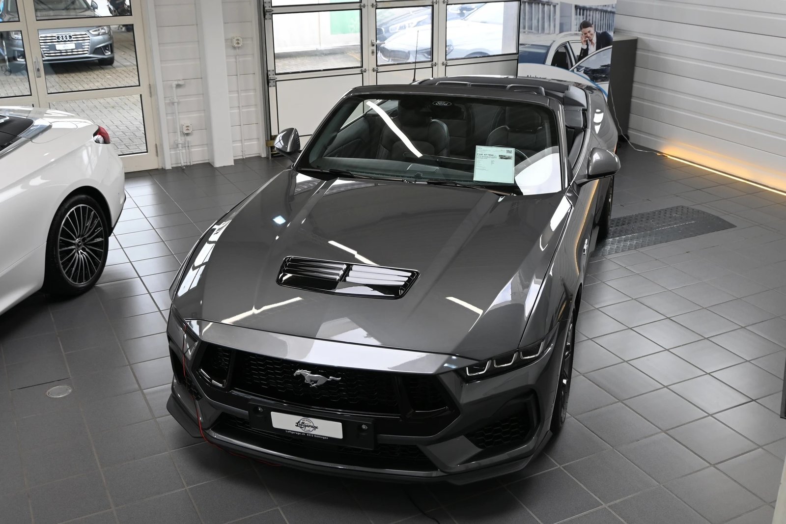 FORD Mustang Convertible 5.0 V8 GT Automat 466PS + Werksgara, Essence, Occasion / Utilisé, Automatique - 2