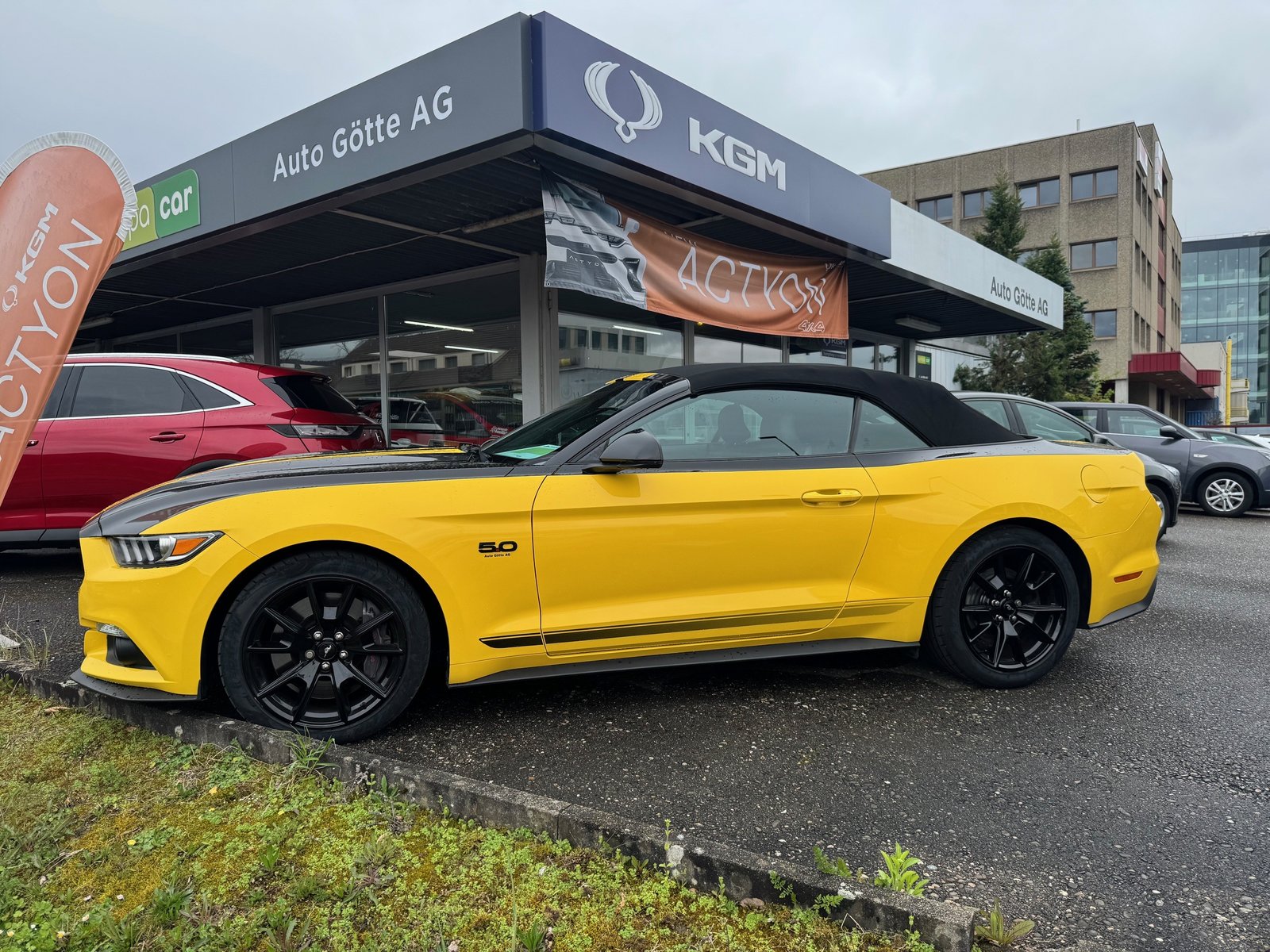 FORD Mustang Convertible 5.0V8GT Black Shad Ed. Automat, Petrol, Second hand / Used, Automatic