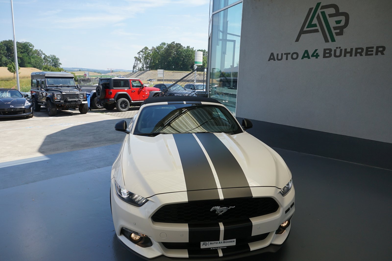 FORD Mustang Convertible 2.3 T Automat 317 PS, Benzin, Occasion / Gebraucht, Automatik - 5