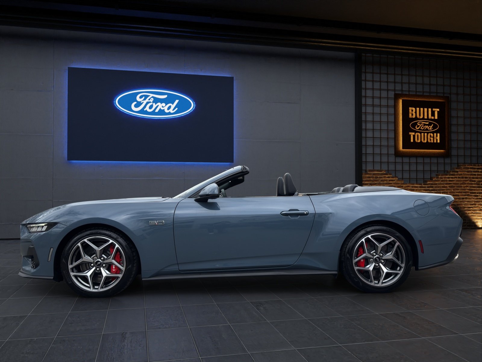 FORD Mustang GT Convertible 5.0i-V8 AUTOMAT, Petrol, Ex-demonstrator, Automatic - 2