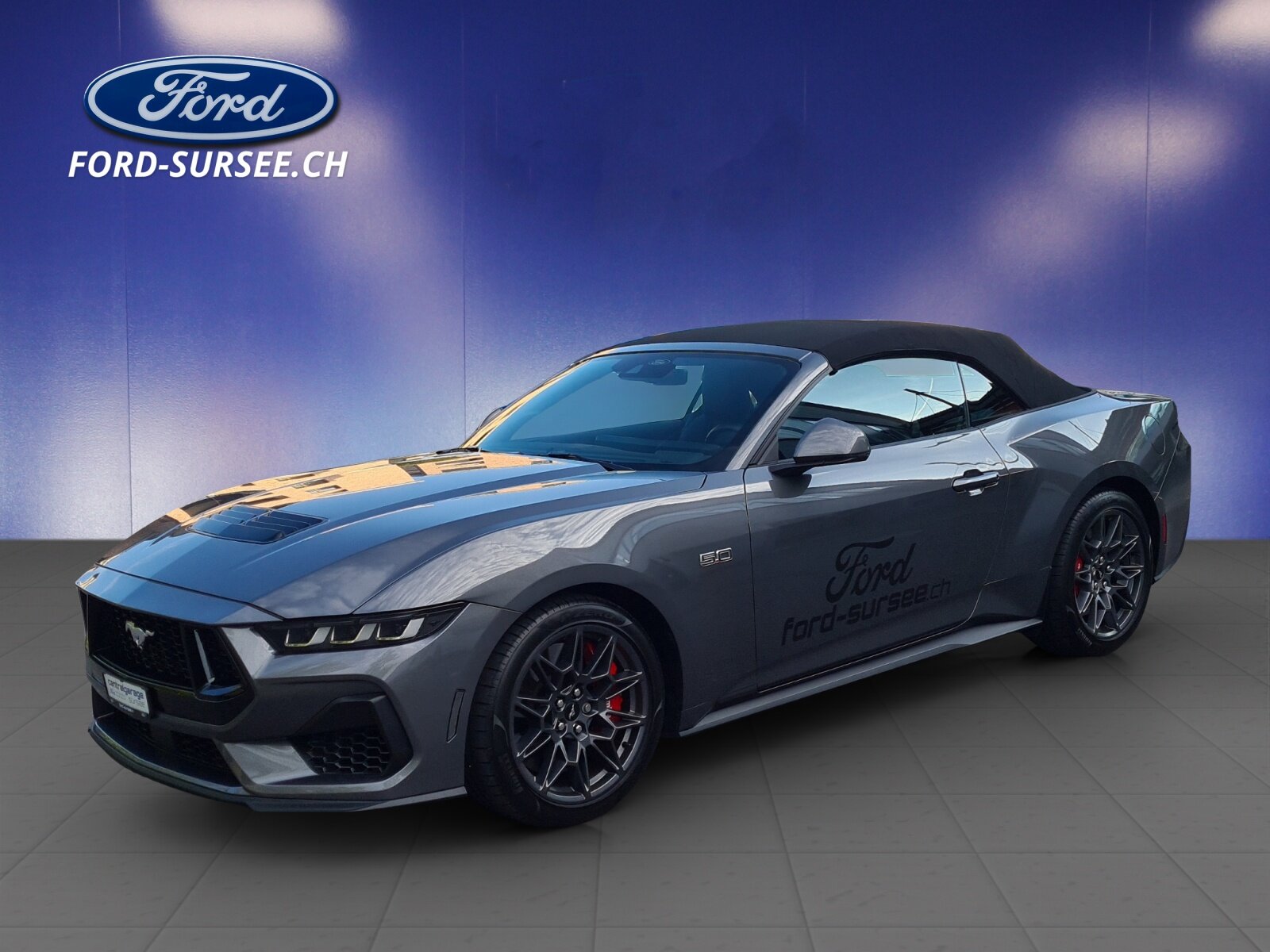 FORD Mustang GT Convertible 5.0i-V8 AUTOMAT, Petrol, Ex-demonstrator, Automatic - 4