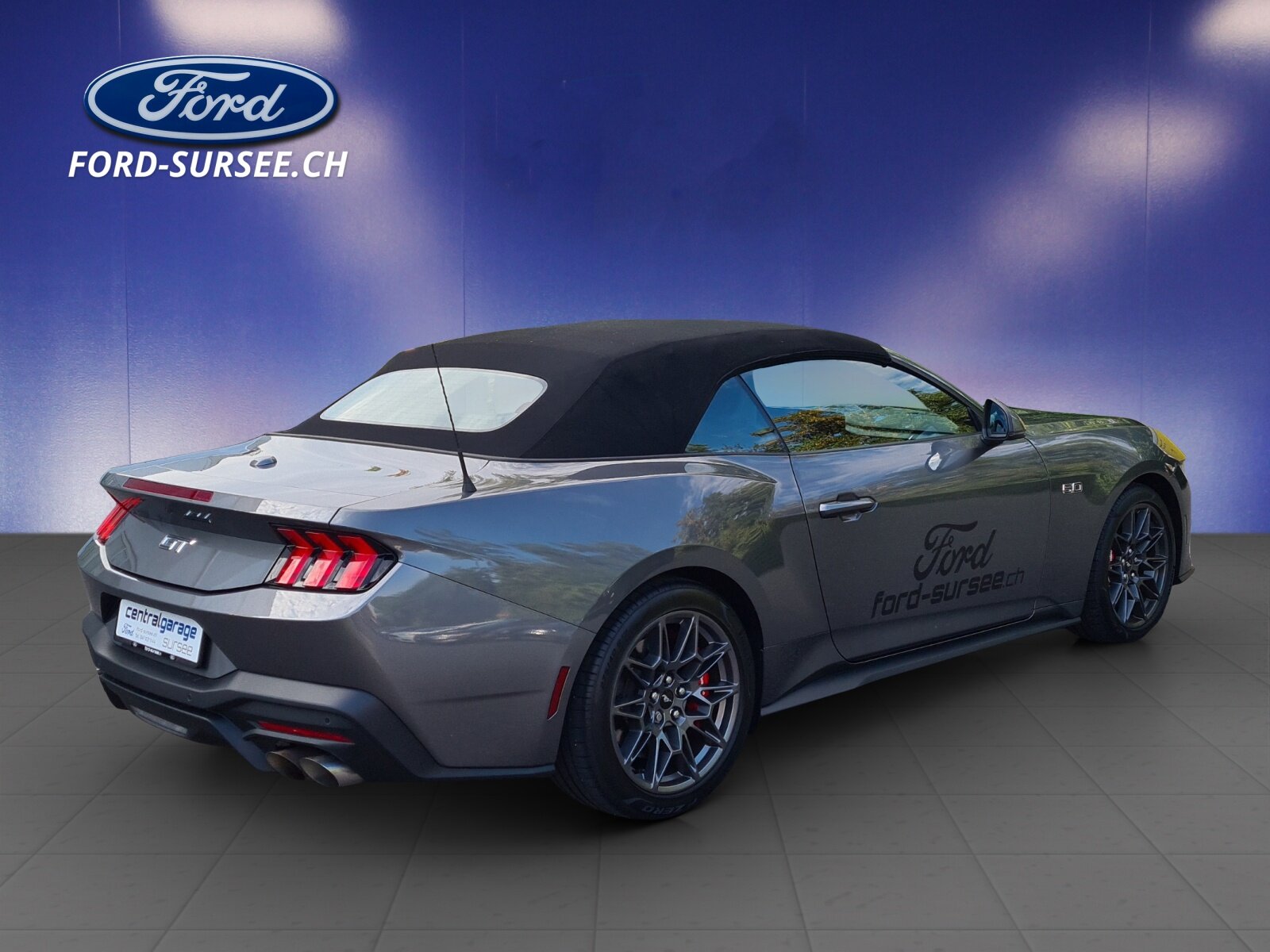 FORD Mustang GT Convertible 5.0i-V8 AUTOMAT, Petrol, Ex-demonstrator, Automatic - 7