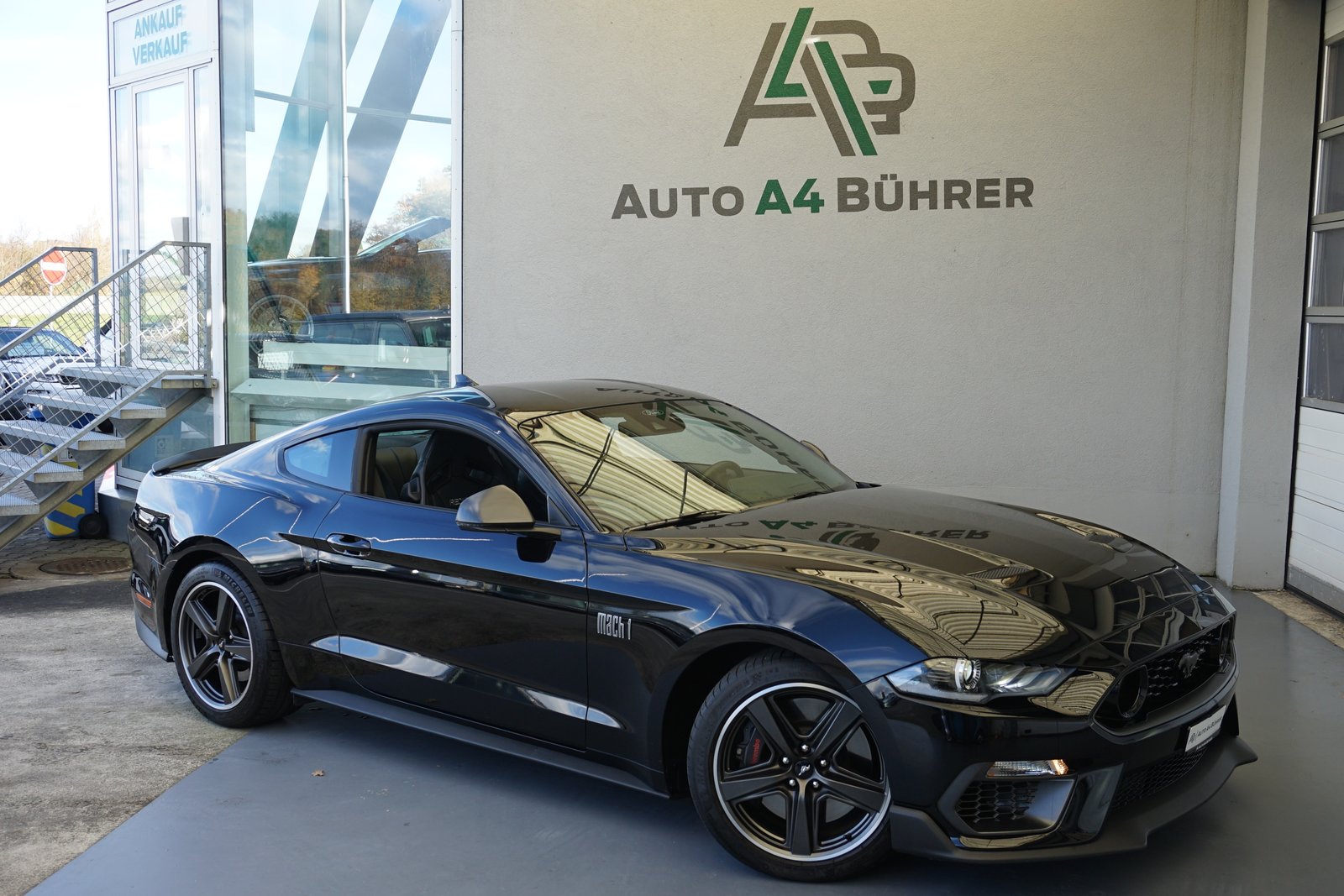 FORD Mustang FB 5.0 V8 Mach 1 Automat 460PS CH-Auto, Benzin, Occasion / Gebraucht, Automatik - 2