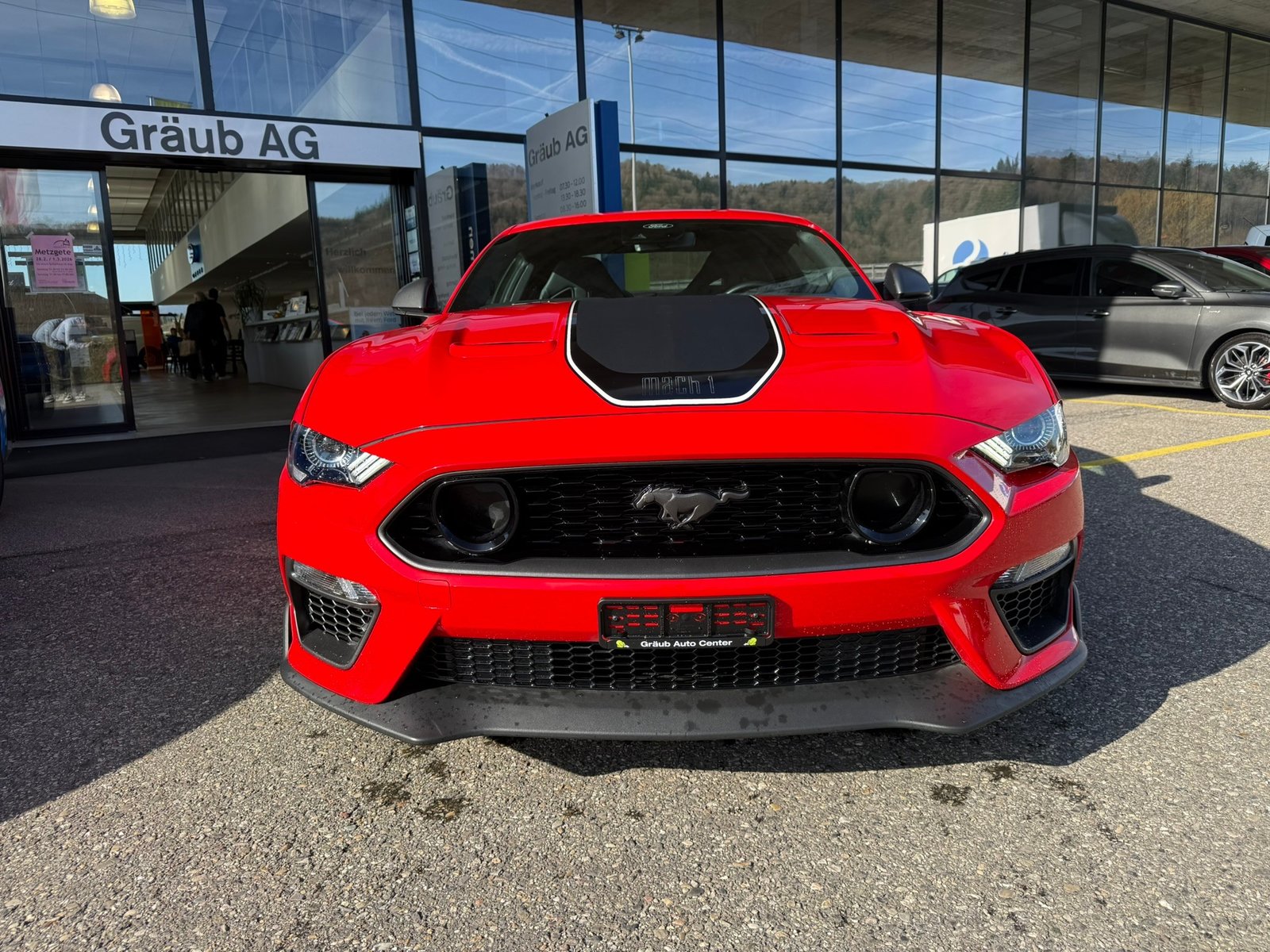 FORD Mustang Fastback 5.0 V8 Mach 1 RACE RED, Essence, Occasion / Utilisé, Manuelle - 2