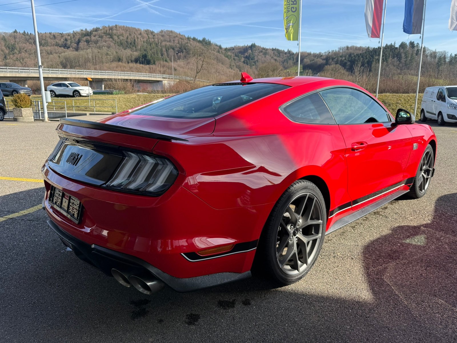 FORD Mustang Fastback 5.0 V8 Mach 1 RACE RED, Essence, Occasion / Utilisé, Manuelle - 6