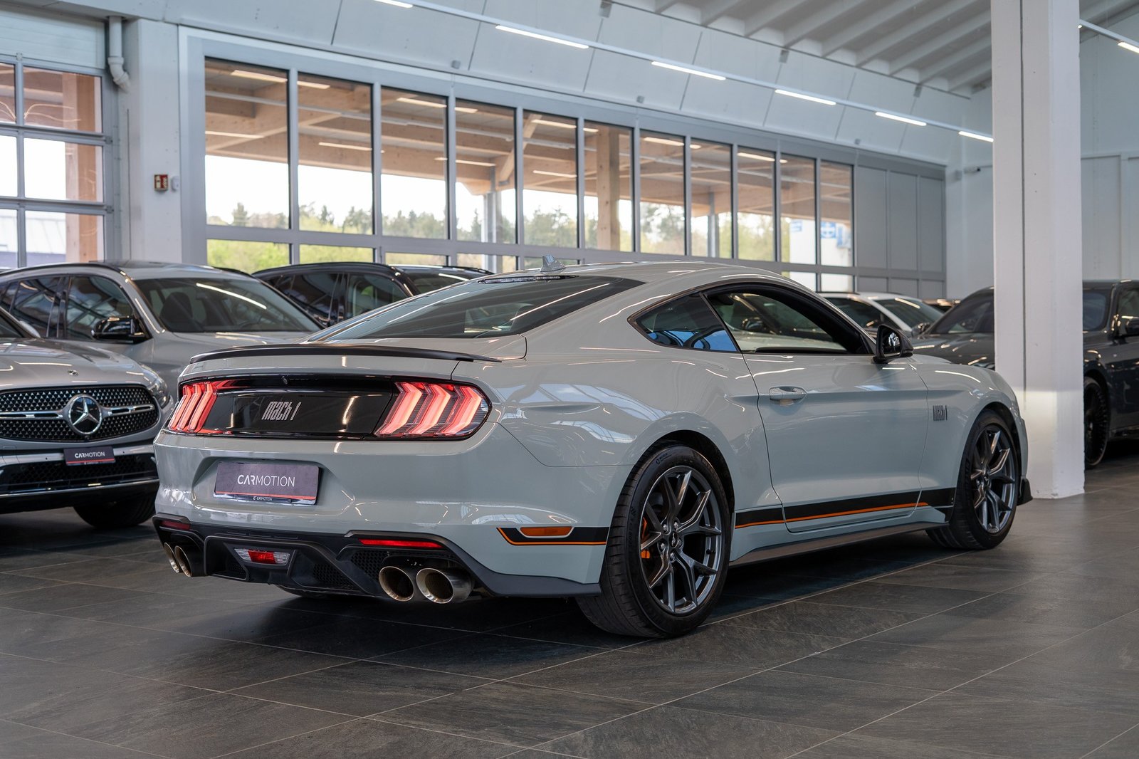 FORD Mustang Coupé 5.0 V8 Mach 1 / Leder / Navi / Rückfahr, Essence, Occasion / Utilisé, Automatique - 7
