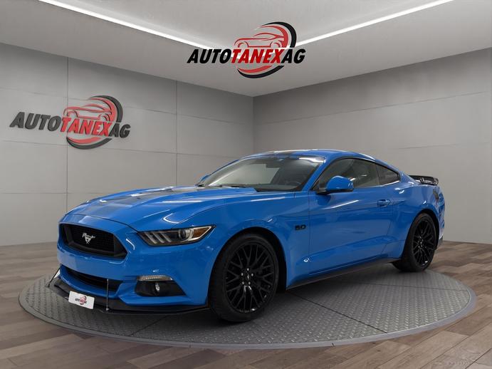 FORD Mustang Fastback 5.0 V8 GT Blue Edition Automat, Benzin, Occasion / Gebraucht, Automatik