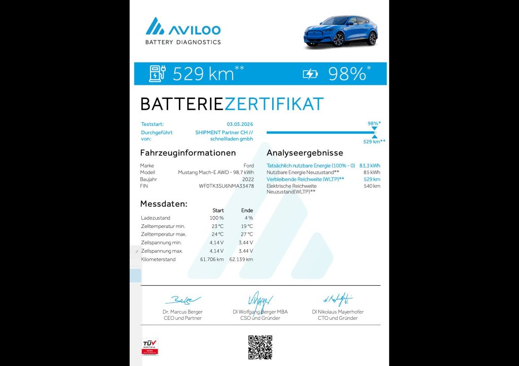 FORD MUSTANG MACH-E Extended AWD 99kWh, Électrique, Occasion / Utilisé, Automatique - 2