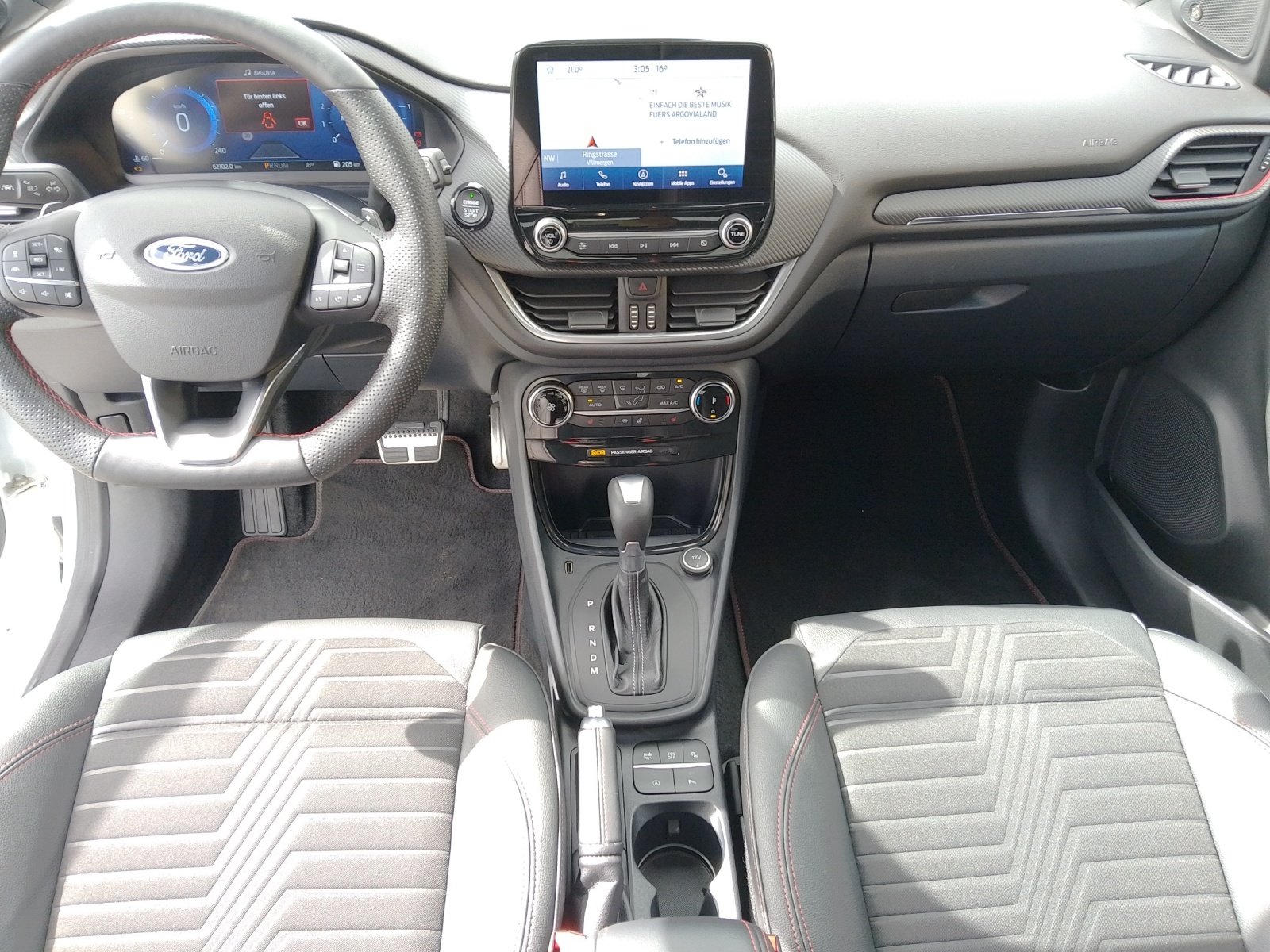 FORD Puma 1.0 EcoB Hybrid 125 ST-Line X, Hybride Intégral Essence/Électricité, Occasion / Utilisé, Automatique - 6