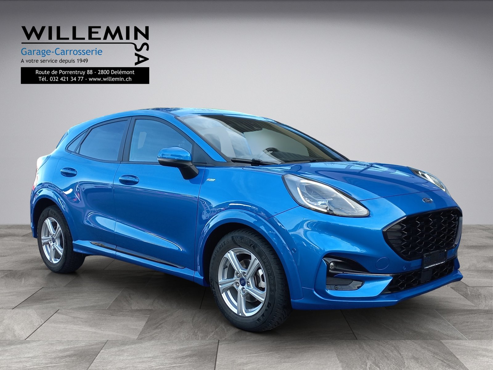 FORD Puma 1.0 MHEV ST-Line X Automat, Hybride Léger Essence/Électricité, Occasion / Utilisé, Manuelle - 4