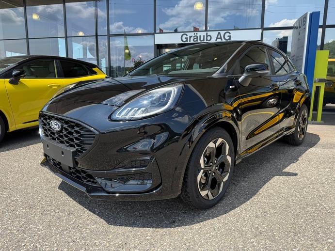 FORD Puma 1.0 MHEV ST-Line X Automat Black White Edition -, Hybride Léger Essence/Électricité, Voiture nouvelle, Automatique