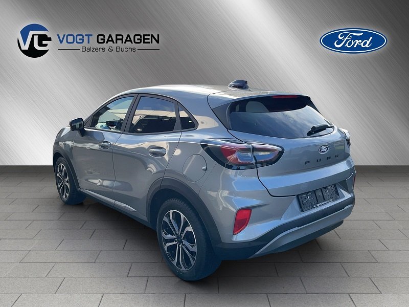 FORD Puma 1.0 EcoB Hybrid 125 Titanium, Mild-Hybrid Benzin/Elektro, Occasion / Gebraucht, Automatik - 4