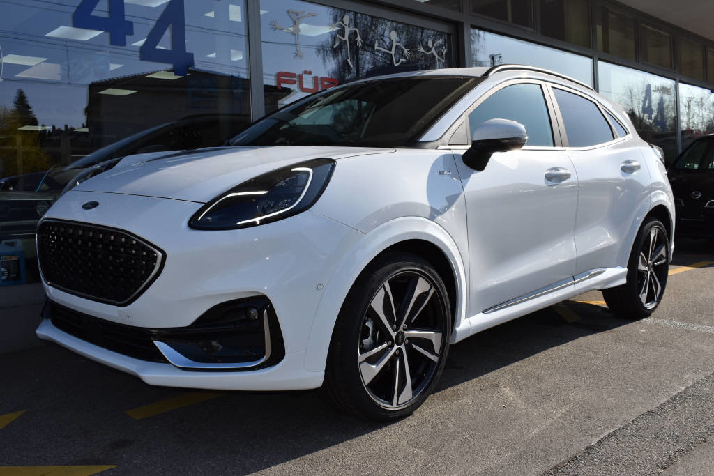 FORD Puma 1.0 EcoB Hybrid 155 ST-Line Vignale, Mild-Hybrid Benzin/Elektro, Occasion / Gebraucht, Automatik - 4