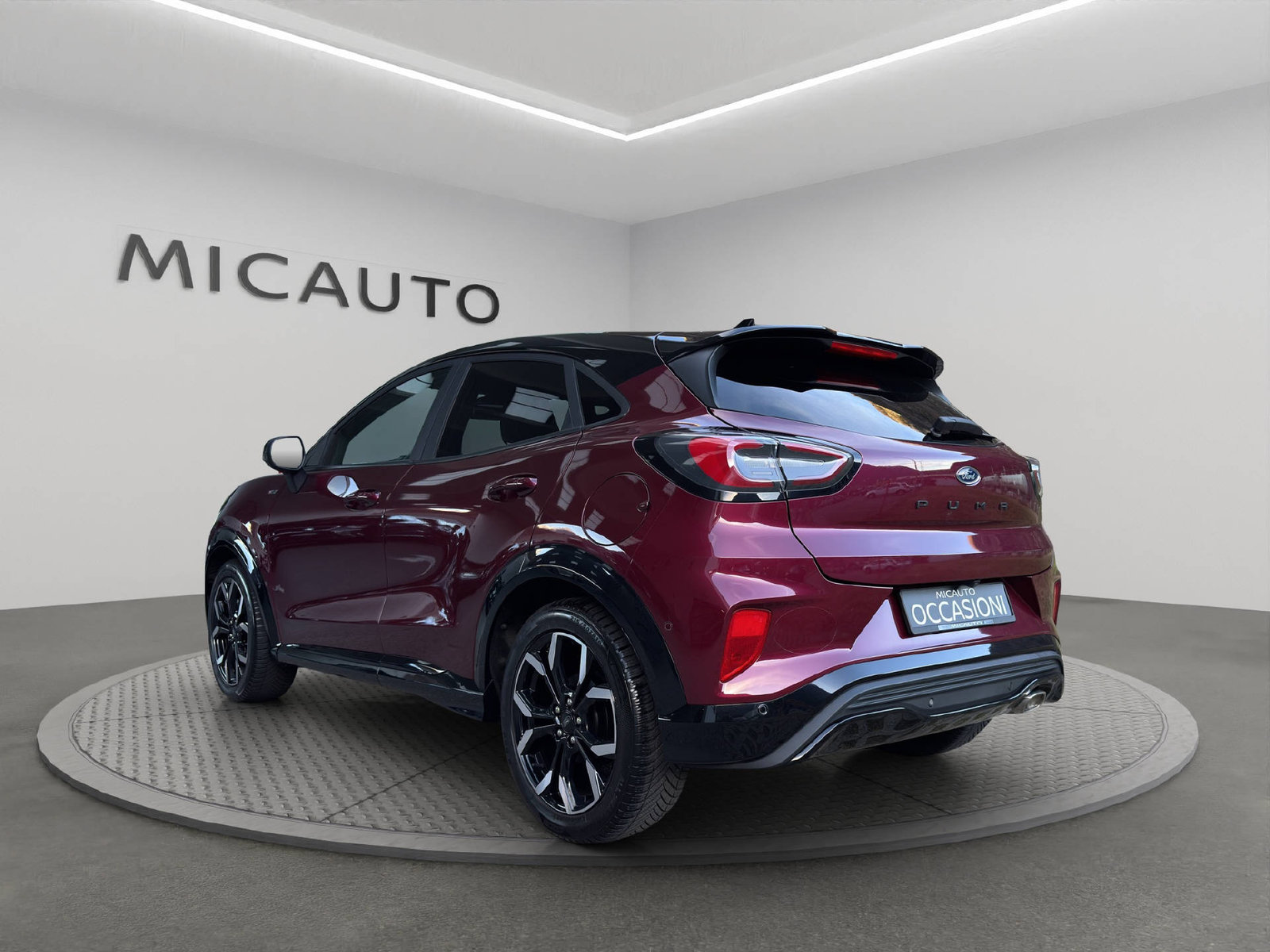 FORD Puma 1.0 EcoB Hybrid 125 Vivid Ruby Edition, Mild-Hybrid Benzin/Elektro, Occasion / Gebraucht, Automatik - 3