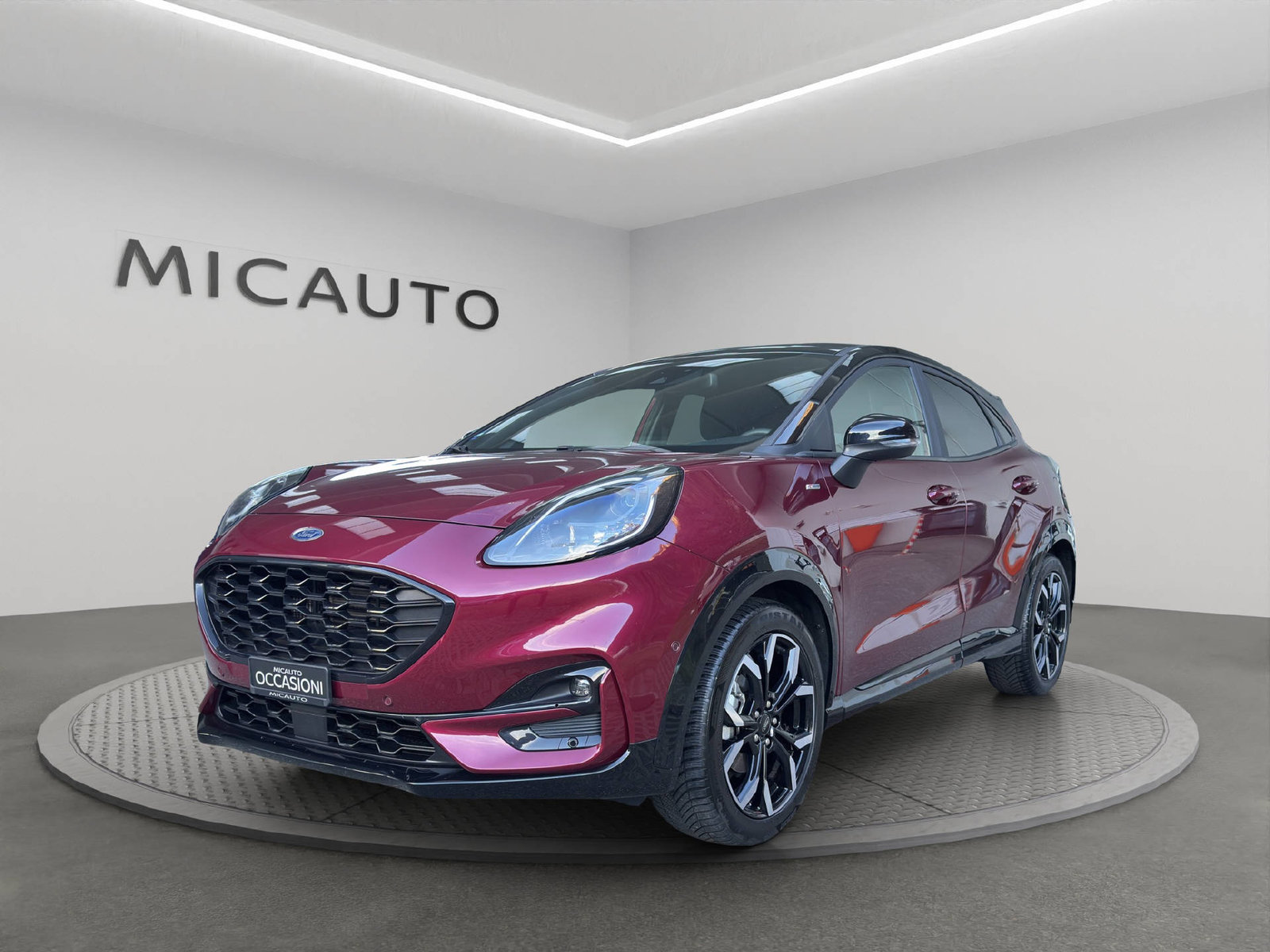 FORD Puma 1.0 EcoB Hybrid 125 Vivid Ruby Edition, Mild-Hybrid Benzin/Elektro, Occasion / Gebraucht, Automatik - 4
