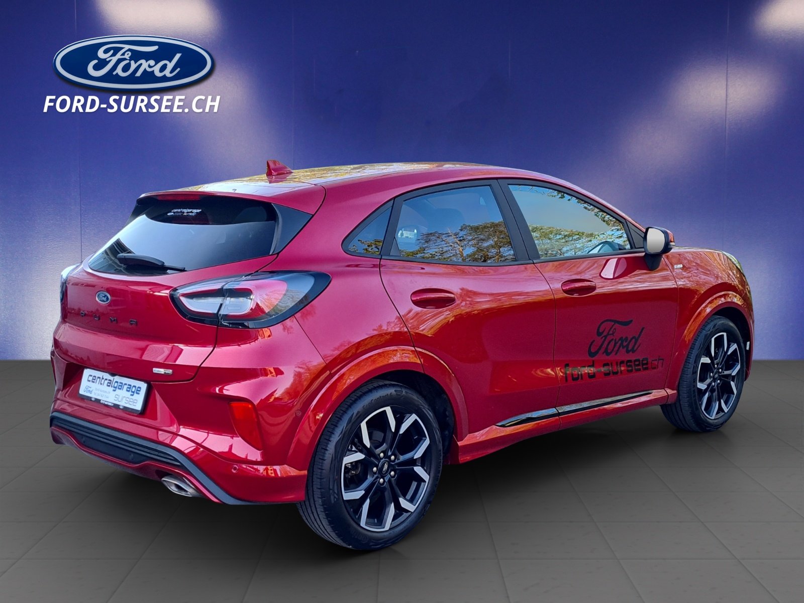 FORD Puma 1.0i EcoBoost Hybrid 125 PS ST-Line X, Hybride Léger Essence/Électricité, Occasion / Utilisé, Manuelle - 4