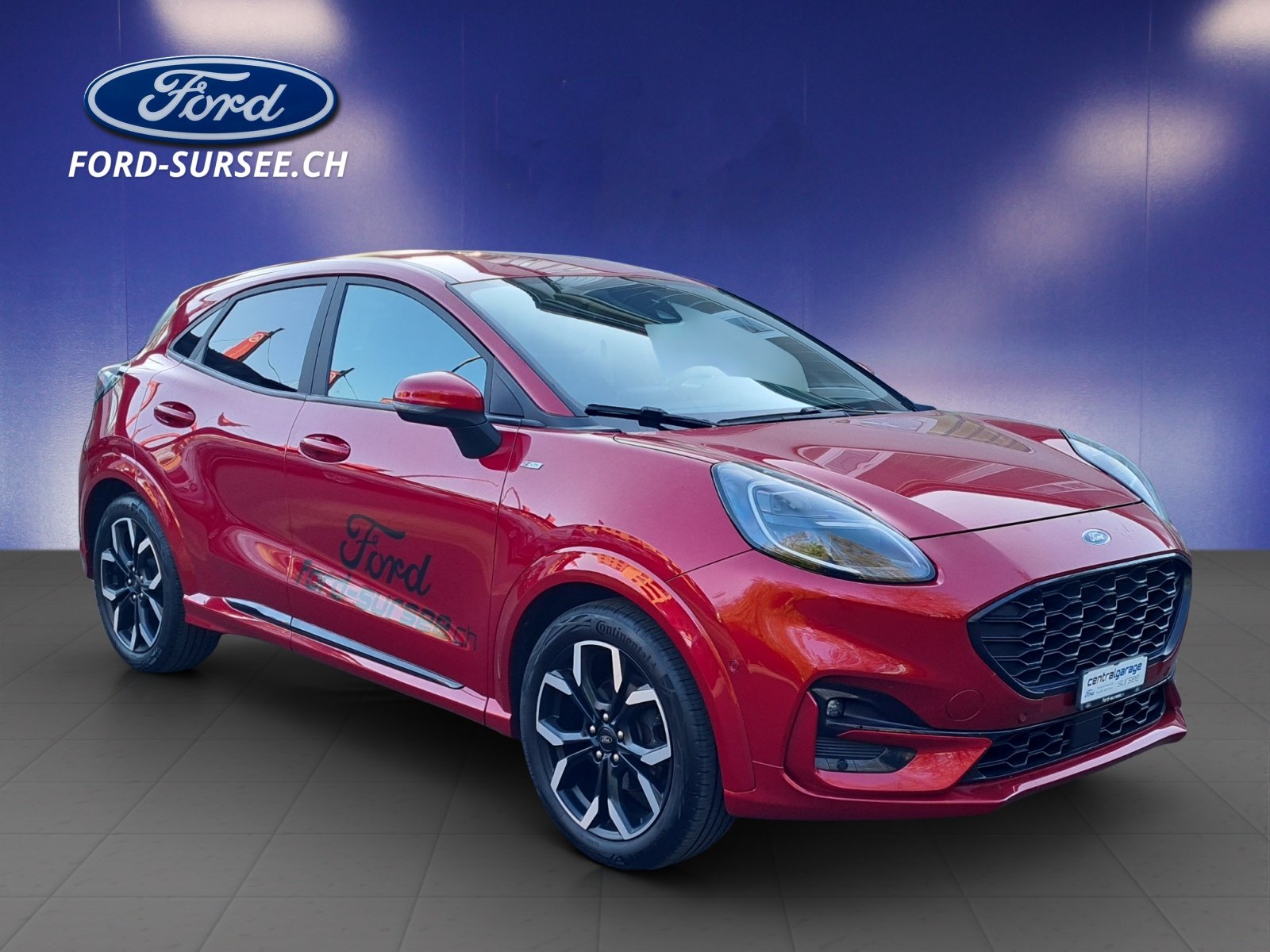 FORD Puma 1.0i EcoBoost Hybrid 125 PS ST-Line X, Hybride Léger Essence/Électricité, Occasion / Utilisé, Manuelle - 6