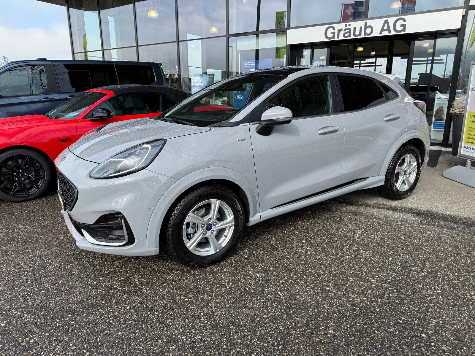 FORD Puma 1.0 MHEV ST-Line Vignale Automat, Hybride Léger Essence/Électricité, Occasion / Utilisé, Automatique - 4