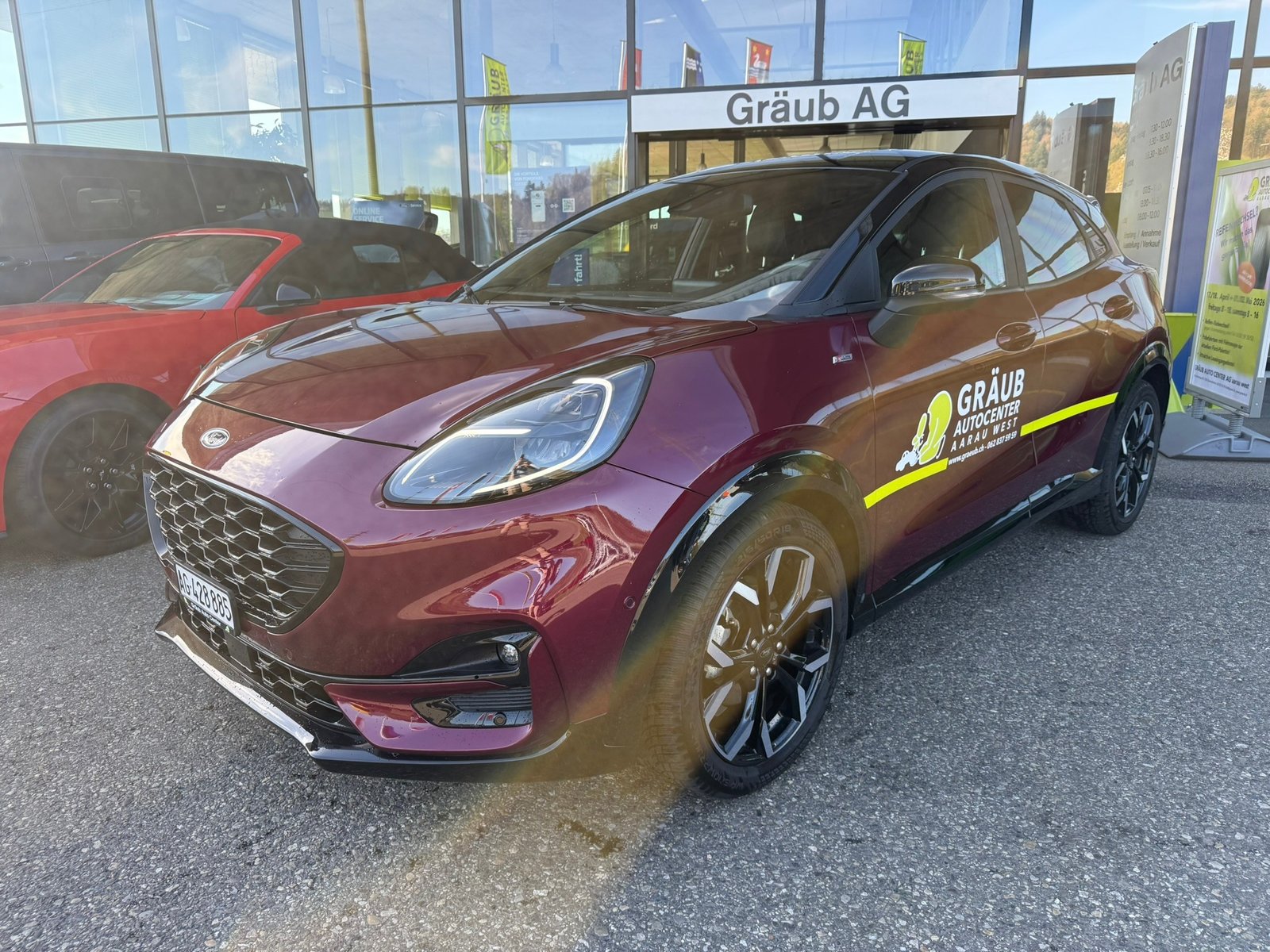 FORD Puma 1.0 MHEV Vivid Ruby