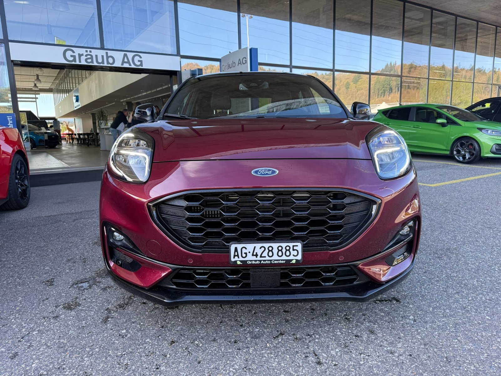 FORD Puma 1.0 MHEV Vivid Ruby, Hybride Léger Essence/Électricité, Occasion / Utilisé, Manuelle - 2