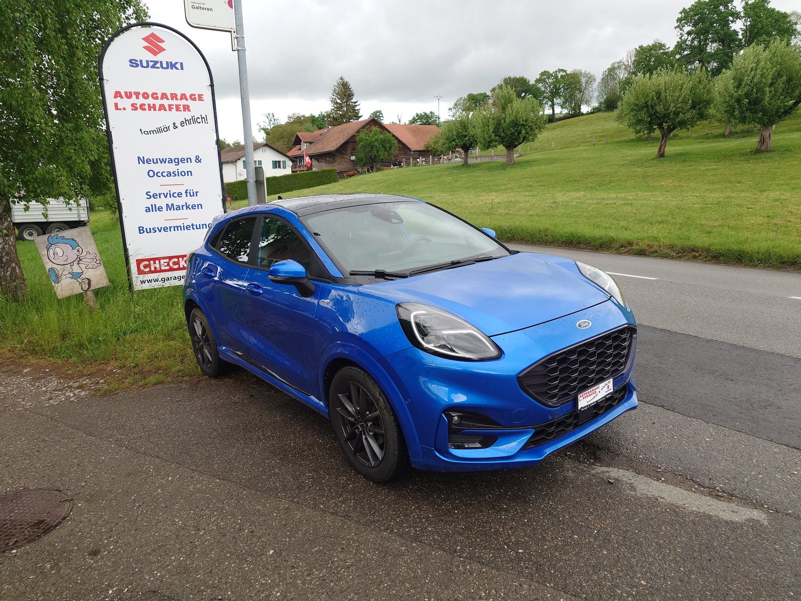 FORD Puma 1.0 EcoB Hybrid 155 ST-Line X, Mild-Hybrid Petrol/Electric, Second hand / Used, Manual - 2