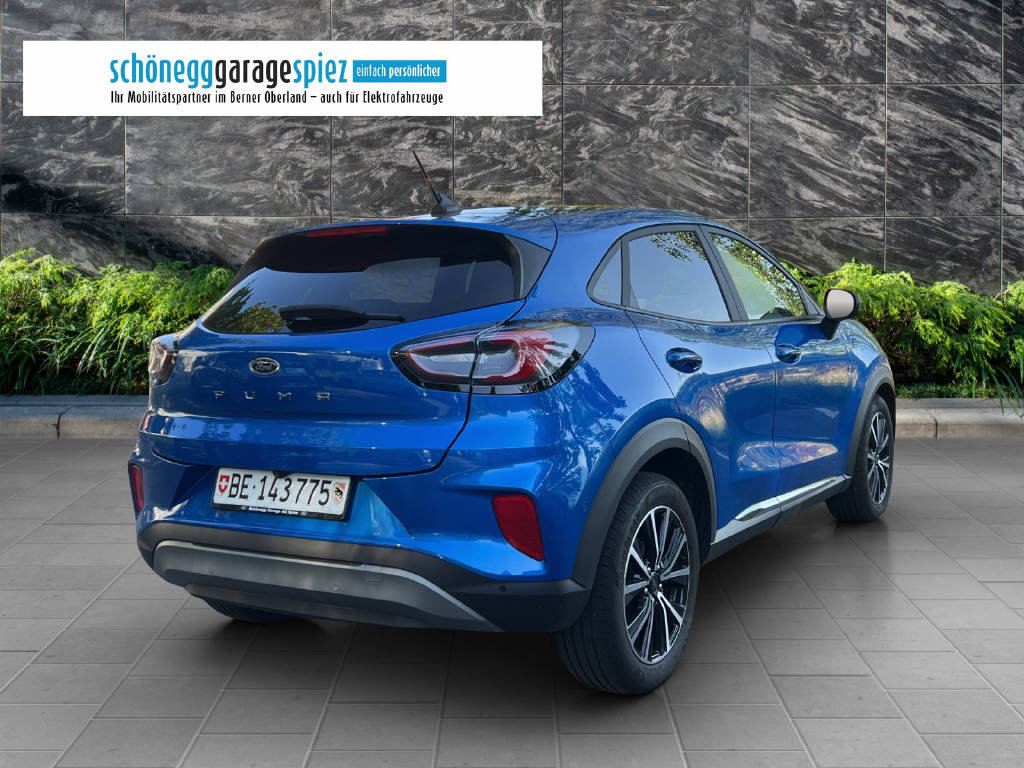 FORD Puma 1.0 EcoB Hybrid 125 Titanium, Hybride Léger Essence/Électricité, Occasion / Utilisé, Manuelle - 6